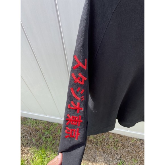 Zoe karssen Studio Tokyo Men’s Long Sleeve Black Size Medium - Picture 3 of 5